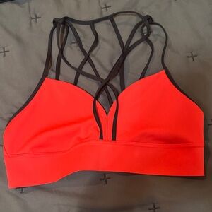 Reebok Strappy Red Sports Bra